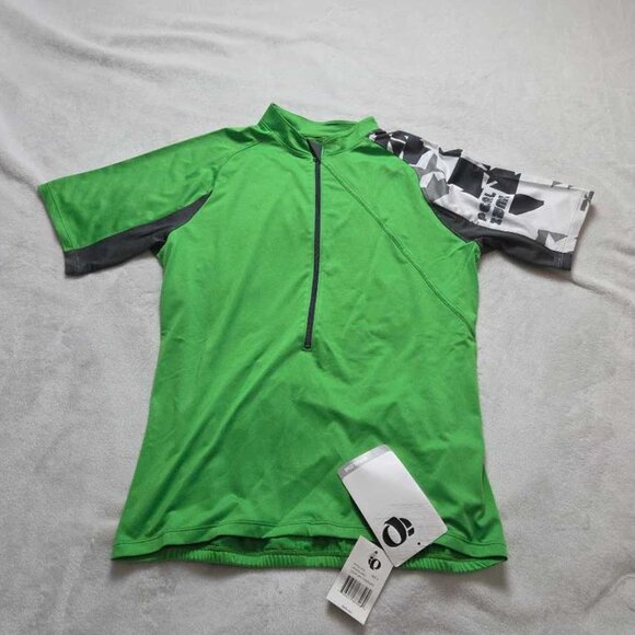 New men's S Pearl Izumi Launch cycling jersey in Green - Picture 3 of 12